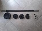 Kit de Body Pump ou muscu, Sport en Fitness, Fitnessmaterialen, Ophalen, Gebruikt, Benen, Halterstangen