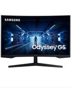 Samsung Odyssey G5  QHD VA Curved 144Hz 27 inch, Informatique & Logiciels, Moniteurs, Comme neuf, Gaming, VA, Enlèvement