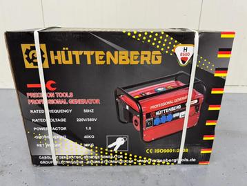 Hüttenberg H8500 benzinegenerator, Enlèvement, Neuf