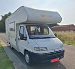 Camping-car  fiat ducato, Caravans en Kamperen, Mobilhomes, Koelkast, Standaard zit, Ladder, Fiat