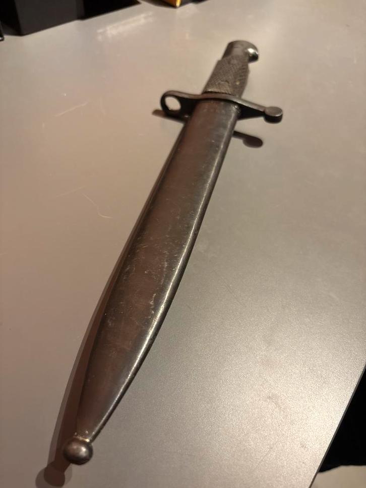 Italiaanse bajonet Mod. 1891 (Carcano) FN TOLEDO gemarkeerd, Verzamelen, Militaria | Algemeen, Verzenden