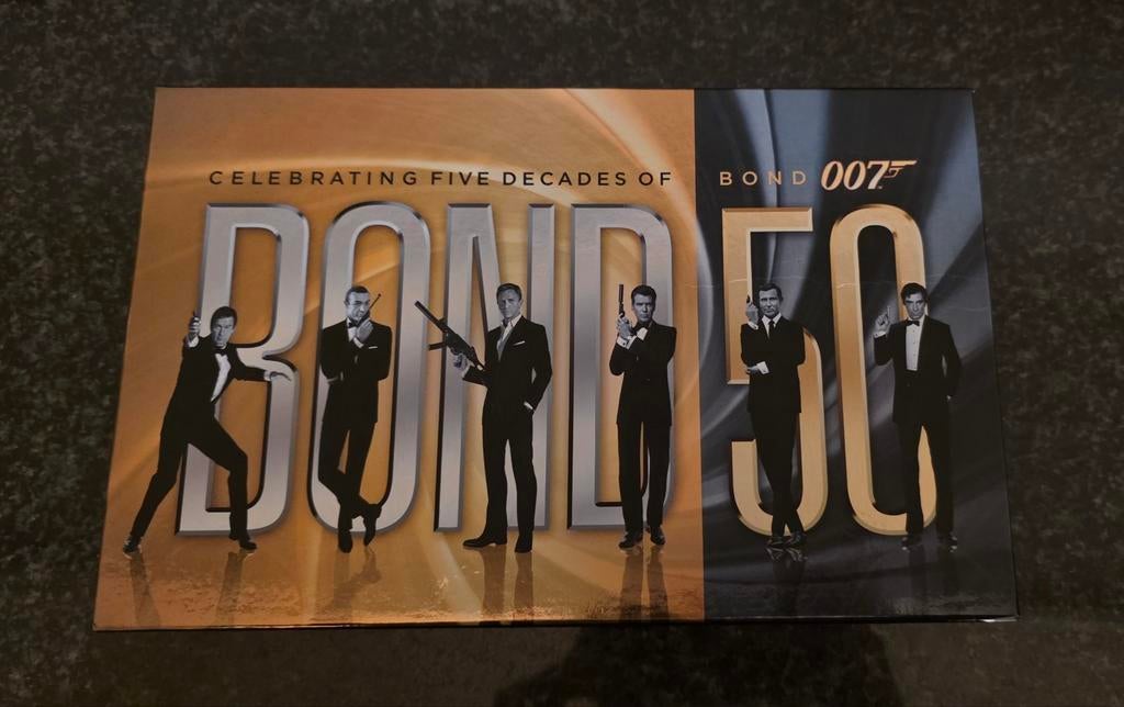 Blu ray box James Bond 50, Cd's en Dvd's, Ophalen of Verzenden