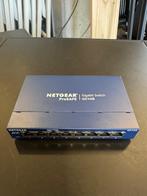 Netgear ProSAFE GS108 8-Port Gigabit Ethernet Switch, Informatique & Logiciels, Commutateurs réseau, Enlèvement, Comme neuf