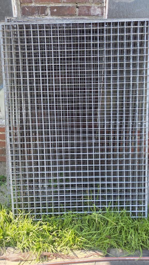 Stevige metalen roosters / gaaspanelen – meerdere stuks, Jardin & Terrasse, Gaze & Fils, Enlèvement