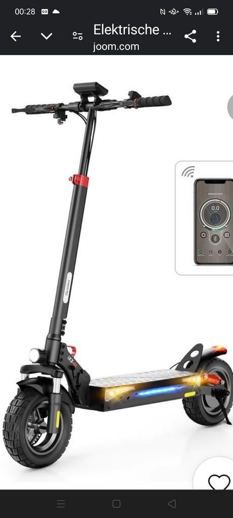 Electrische step NIEUW, Fietsen en Brommers, Steps, Ophalen
