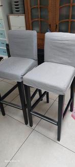 Barstoelen ikea, Huis en Inrichting, Barkrukken, 3 krukken, Ophalen, Gebruikt, 60 tot 90 cm