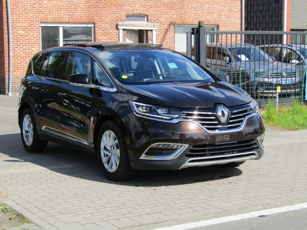 Renault Espace 1.6 DCI Automaat 7plaats, Auto's, Renault, Monovolume, 4 cilinders, Bruin, Lichtsensor