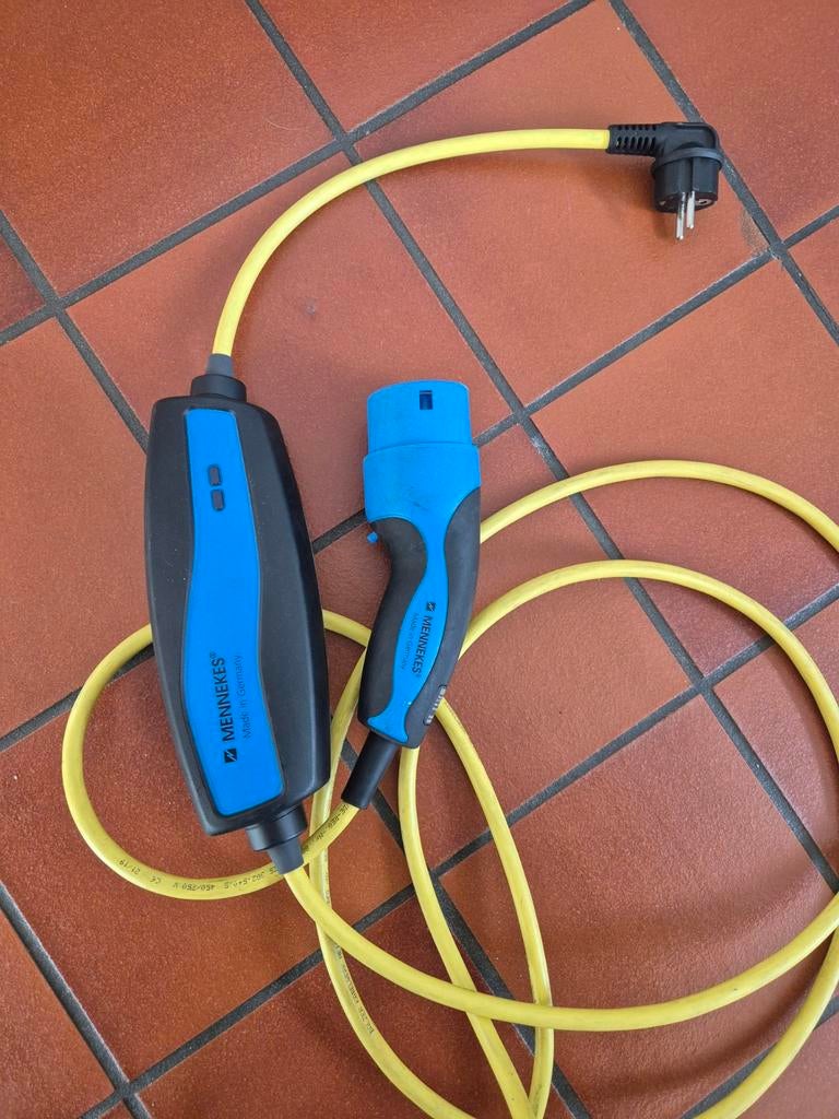 Laadkabel Mennekes 4m voor thuis, Auto diversen, Laadpalen, Ophalen, Laadkabel