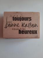 tampon florilège, Hobby & Loisirs créatifs, Scrapbooking, Enlèvement, Utilisé, Autres types, Autres marques