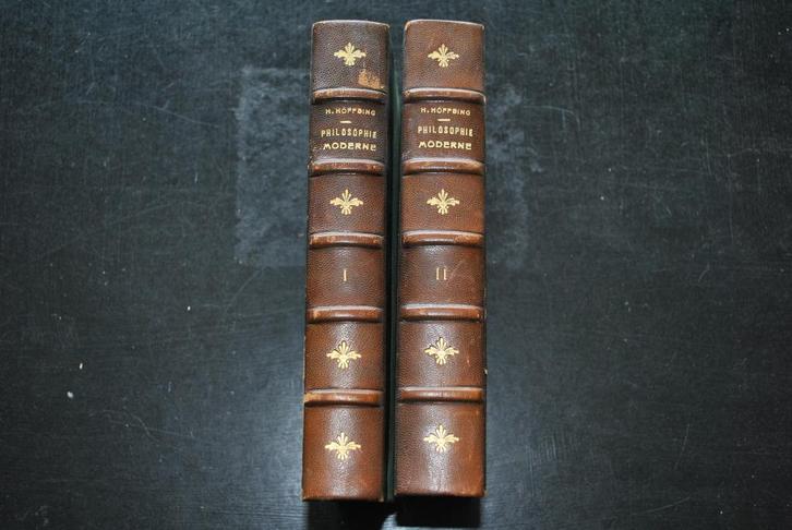 Harald HOFFDING Histoire de la philosophie moderne 2 Tomes, Boeken, Filosofie, Gelezen, Ophalen of Verzenden