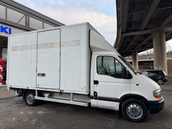 Renault Master 2.8 dTi 130 Cv * Box 20 meter hefter*, Auto's, Bestelwagens en Lichte vracht, Bedrijf, Te koop, ABS, Airbags, Boordcomputer