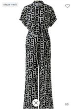 Miss L'agotte Jumpsuit Zwart/Wit Maat 38 Winkel prijs €160, Kleding | Dames, Jumpsuits, Ophalen of Verzenden, Zo goed als nieuw