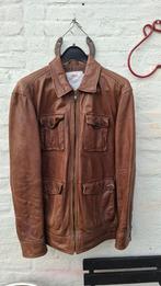 Esprit leder jas heren, large., Maat 52/54 (L), Bruin, Ophalen of Verzenden, Esprit
