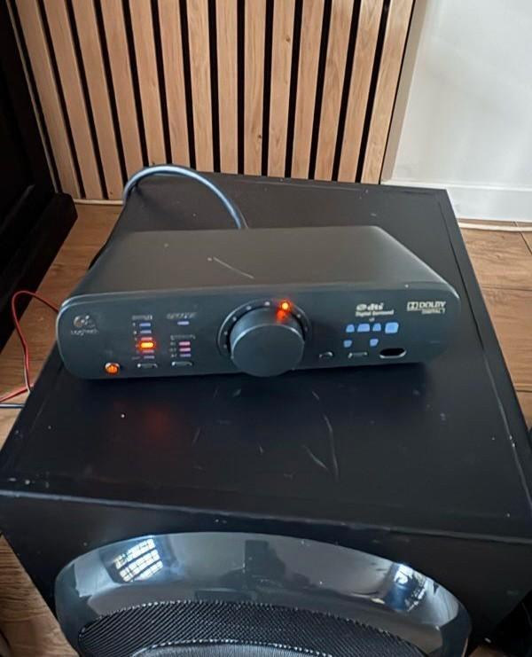 Logitech z906 occasion, Computers en Software, Pc speakers, Gebruikt, Audiokanaal 5.1, Ophalen