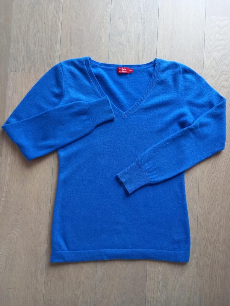 Pull 100% cachemire. Bleu roi. État neuf., Vêtements | Femmes, Pulls & Gilets, Neuf, Taille 36 (S), Bleu, Enlèvement ou Envoi