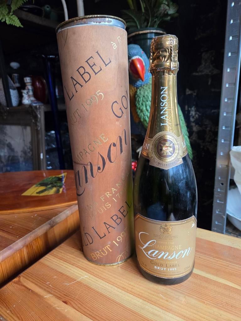 Bouteille champagne Millesime Lanson neuve, Champagne
