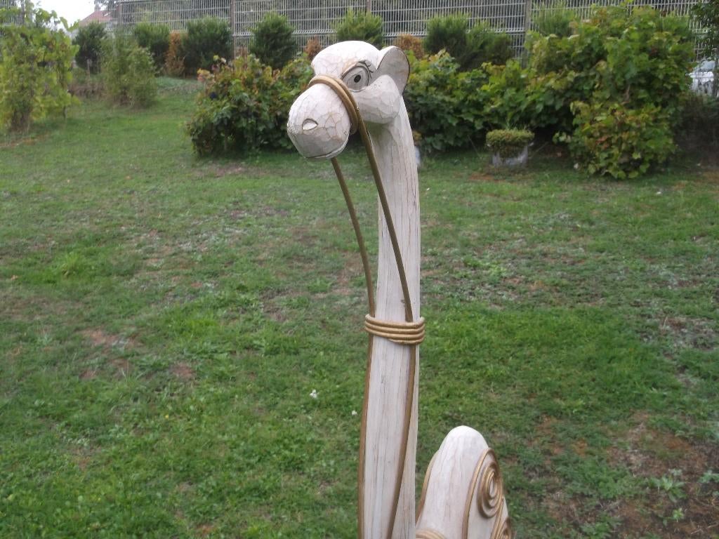 Déco : dromadaire en bois (Voir texte et photos)., Enlèvement