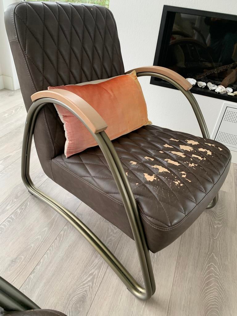 2 fauteuils, Ophalen of Verzenden, Zo goed als nieuw