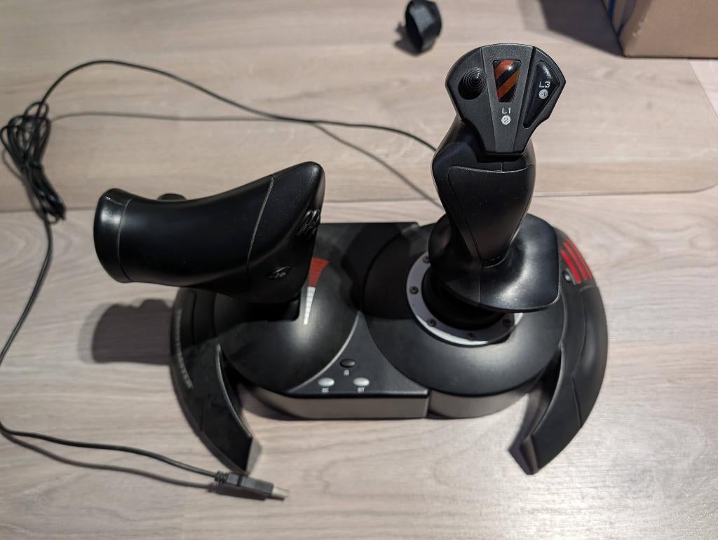 Thrustmaster T-Flight Hotas (PC), Computers en Software, Joysticks, Ophalen, Gebruikt, Thrustmaster