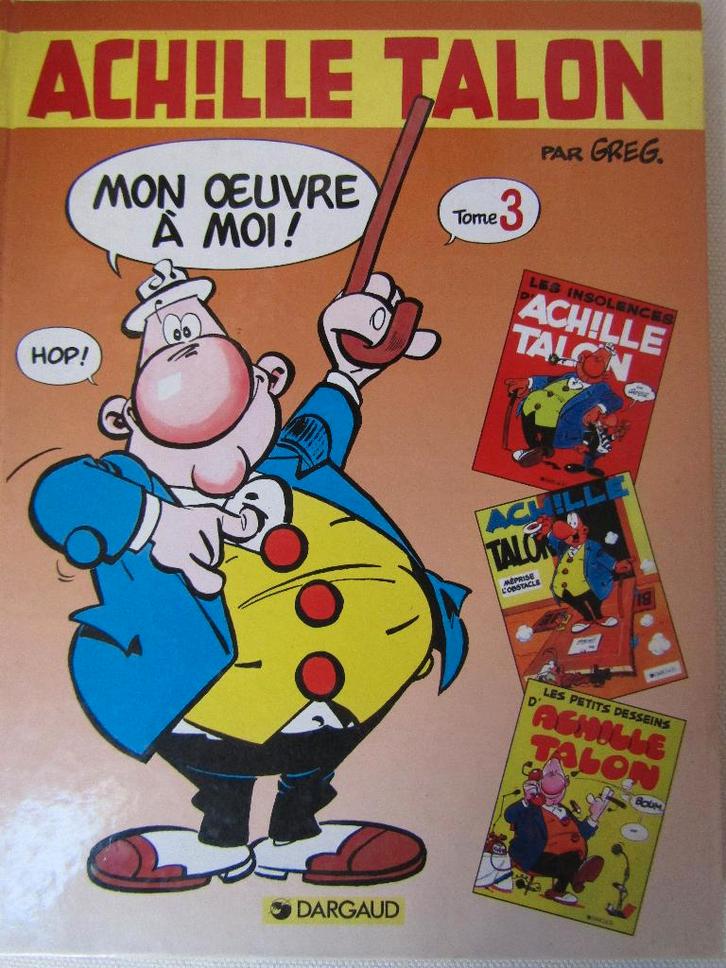 Pleasure Achille Talon - Mijn eigen werk! Deel 3, Boeken, Stripverhalen, Zo goed als nieuw, Meerdere stripboeken, Ophalen of Verzenden