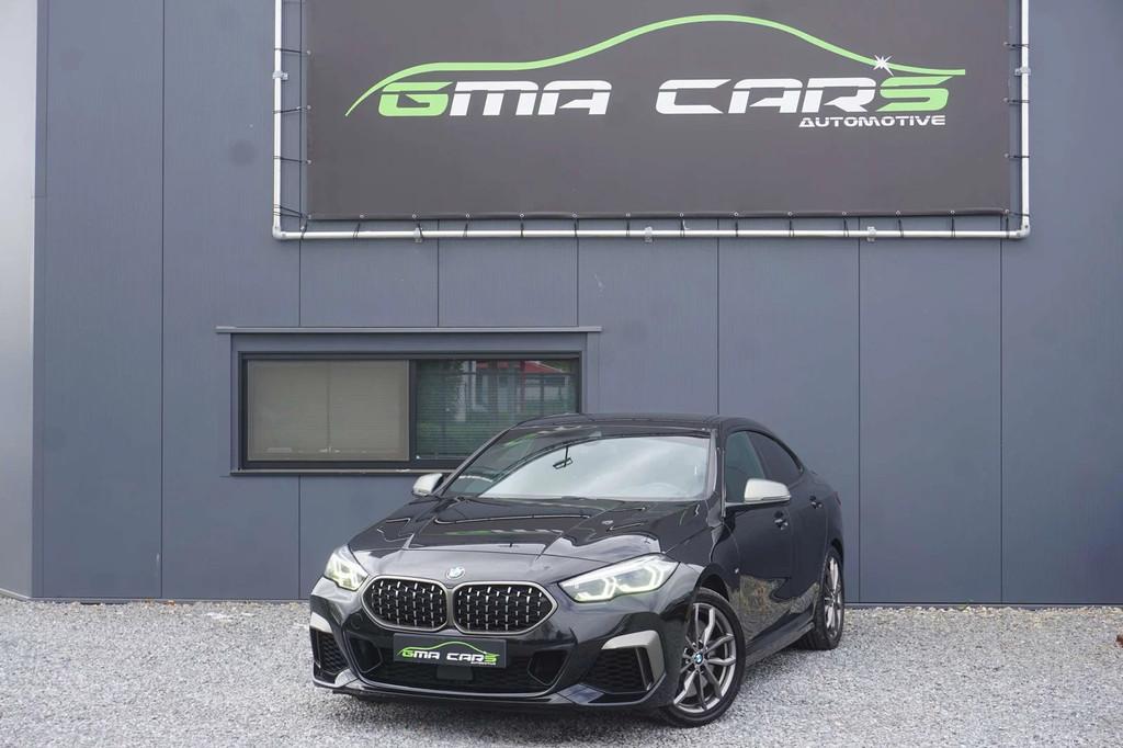 BMW 2 Serie 235 Gran Coupé M235iXAS -Nav-Leder-Head Up-Gara, Auto's, BMW, Automaat, Gebruikt, USB, Zwart