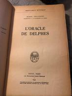 L'Oracle de Delphes - Marie Delcourt, Enlèvement ou Envoi, Marie Delcourt