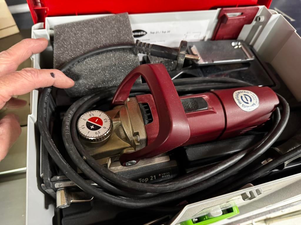 Lamello Top 21 lamello freesmachine, Bricolage & Construction, Enlèvement ou Envoi