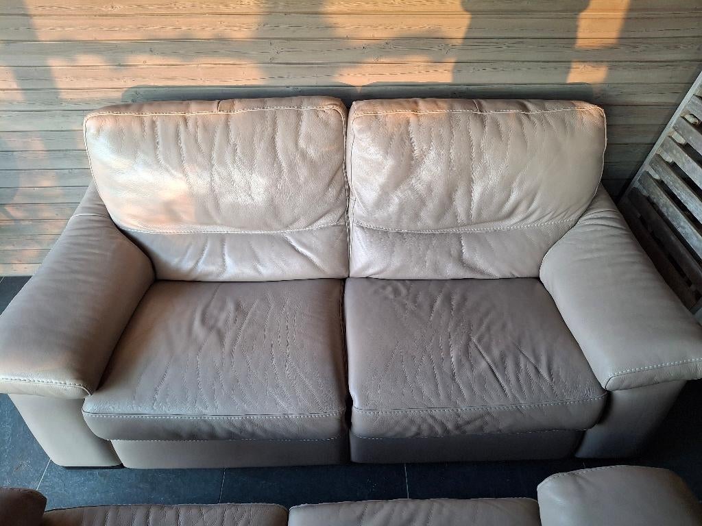 Lederen salon Natuzzi, Enlèvement, Utilisé, Cuir