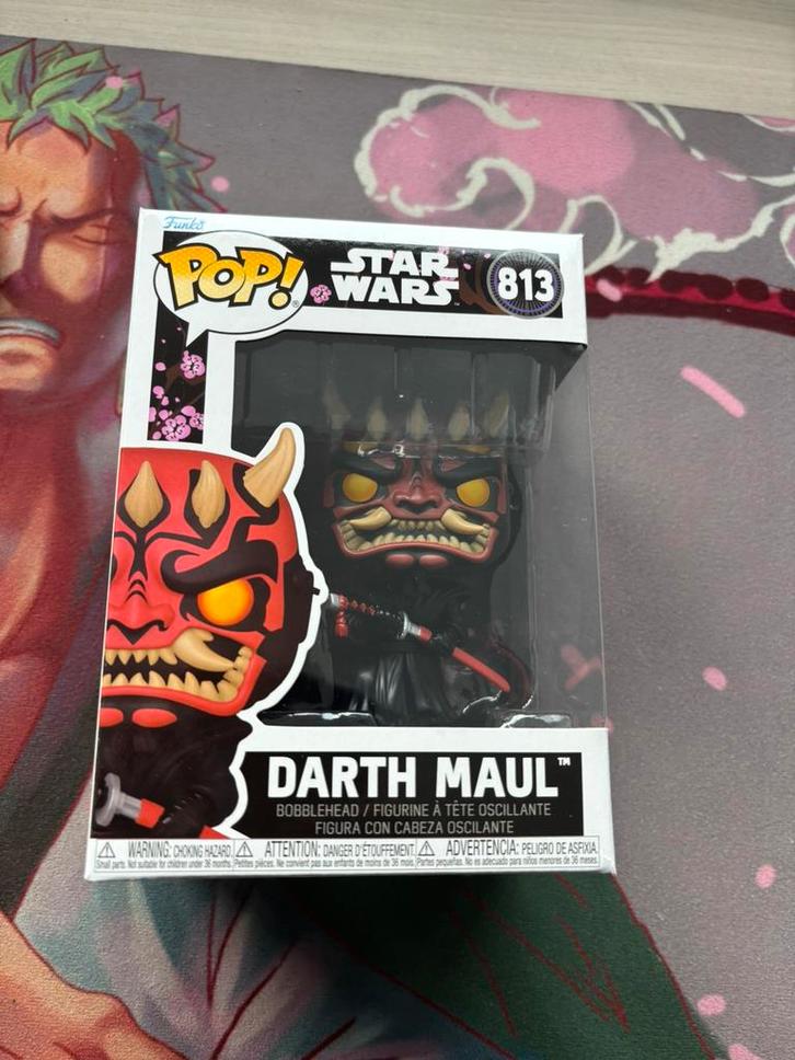 Funko Pop! Darth Maul #813 Star Wars Impressions, Verzamelen, Poppetjes en Figuurtjes, Zo goed als nieuw, Ophalen of Verzenden
