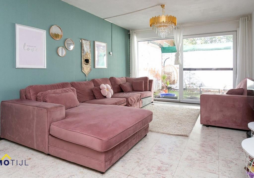 Grand canapé en U (4,5 m x 3,5 m) pour petits utilisateurs, Maison & Meubles, Enlèvement, Synthétique