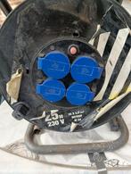 Kabel haspel, Ophalen