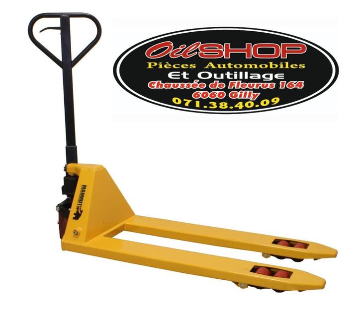 Transpalette 2500 kg à double roue avant 115 cm, Auto-onderdelen, Sidebars, Nieuw, Ophalen