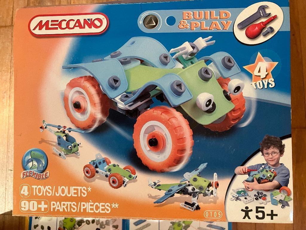 Meccano Build & Play, Ophalen of Verzenden, Zo goed als nieuw, Bouwen