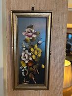 2 petits cadres à décor de fleurs, Enlèvement