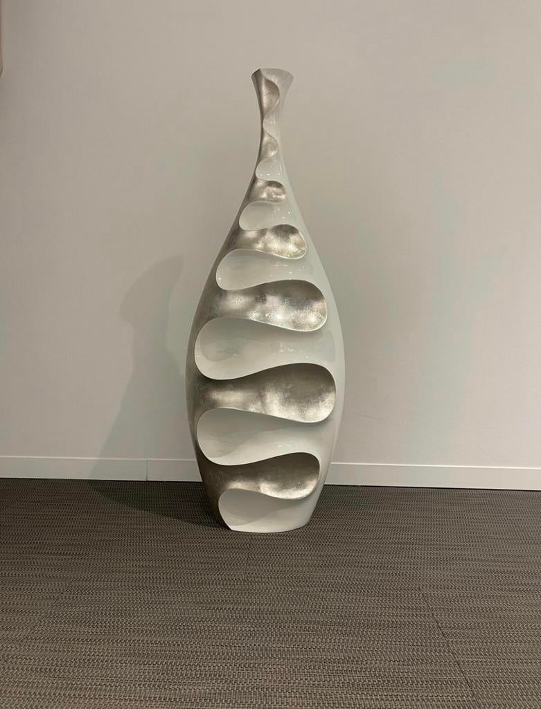 Stenen vaas, Ophalen, Steen, Wit, Zo goed als nieuw