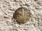 Pièce en argent 50 Bfr Expo 58, Enlèvement ou Envoi, Argent, Monnaie en vrac, Argent