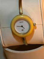 Vintage Gucci 1100-L "Change Bezel" Bangle Horloge, Overige merken, Polshorloge, Overige materialen, Ophalen of Verzenden
