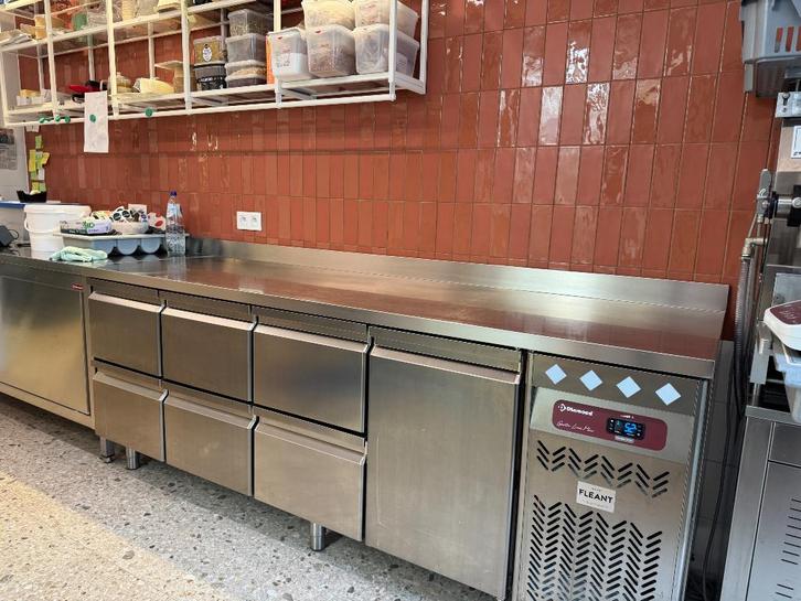 Koeltafel, Articles professionnels, Horeca | Équipement de cuisine, Refroidissement et Congélation, Utilisé, Enlèvement