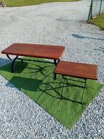 Table de salon + table d'appoint en lot(accepte offre), Enlèvement, Bois