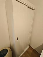 Woood row plankenkast met scheufdeuren, Huis en Inrichting, Ophalen, Zo goed als nieuw