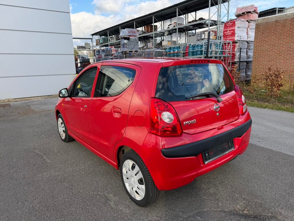 Nissan Pixo 1.0 benzine 50 Kw,Bj 2010,Euro 5,*GEKEURD*, Rouge, Euro 5, Achat, Entreprise
