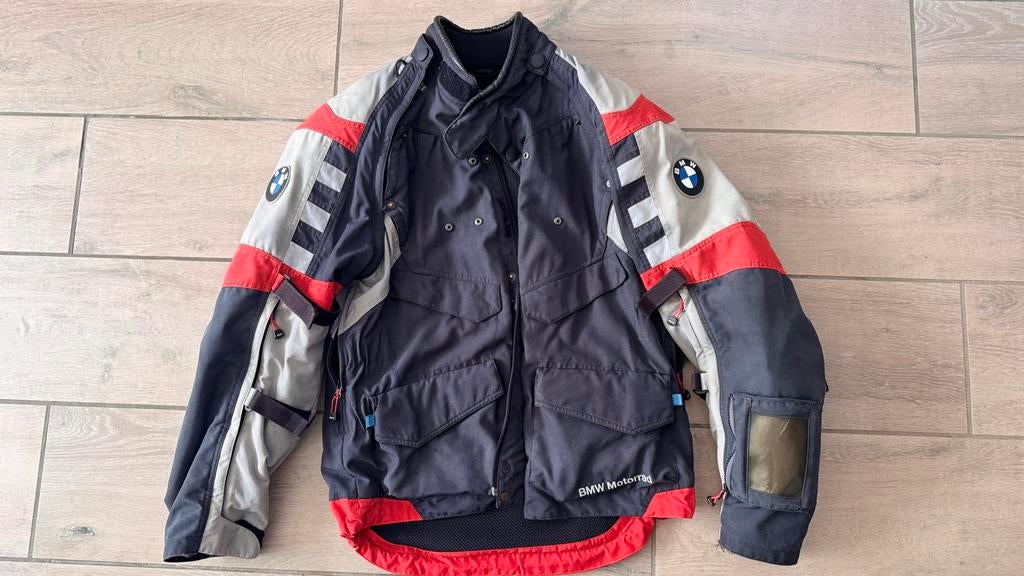 Ensemble moto BMW Rally XL veste et pantalon, Enlèvement, Seconde main, Hommes, Ensemble