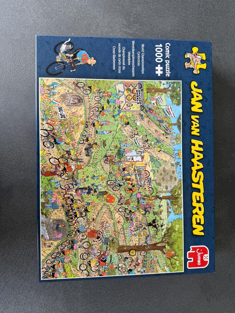 Puzzel Jan Van Haasteren, Ophalen, 500 t/m 1500 stukjes, Zo goed als nieuw, Legpuzzel
