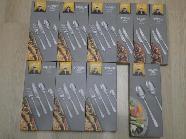Coutellerie Jamie Oliver pour 6 personnes, Maison & Meubles, Cuisine | Couverts, Neuf, Ensemble de couverts, Enlèvement ou Envoi