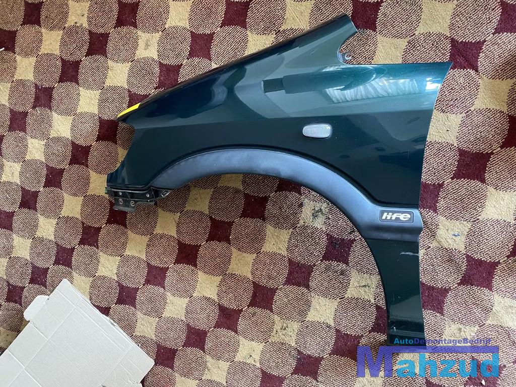 Opel Zafira A linker voor scherm zijscherm groen Z398, Gebruikt, Voor, Opel Automobile GmbH, Kontakt@opel-infoservice.de