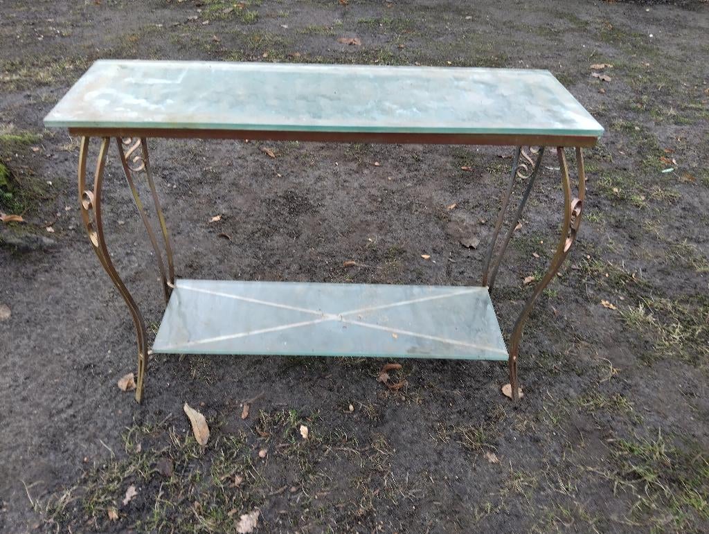 Bijzet tafeltje, Huis en Inrichting, Tafels | Bijzettafels, Ophalen, Gebruikt, Retro