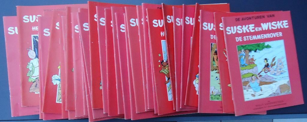 31 strips- Suske en Wiske, Boeken, Meerdere stripboeken, Ophalen of Verzenden, Zo goed als nieuw, Willy Vandersteen