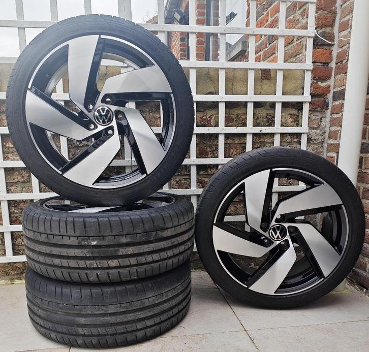 VW originele 18" wielen Golf Gti -Gte -Gte -Gte -Gtd -Rline., Auto-onderdelen, Banden en Velgen, Banden en Velgen, Zomerbanden