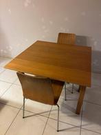 Eettafel (2-4 pers.), Ophalen, Gebruikt, 50 tot 100 cm, Eikenhout