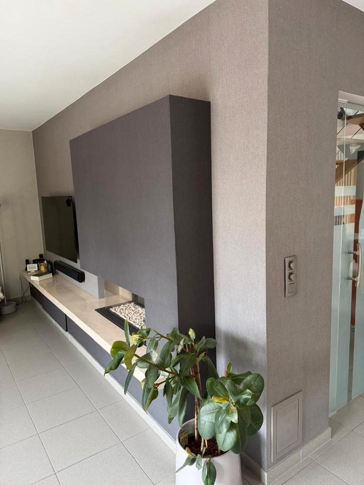 Foyer au gaz encastré, Maison & Meubles, Cheminées, Utilisé, Cheminée au gaz, Enlèvement